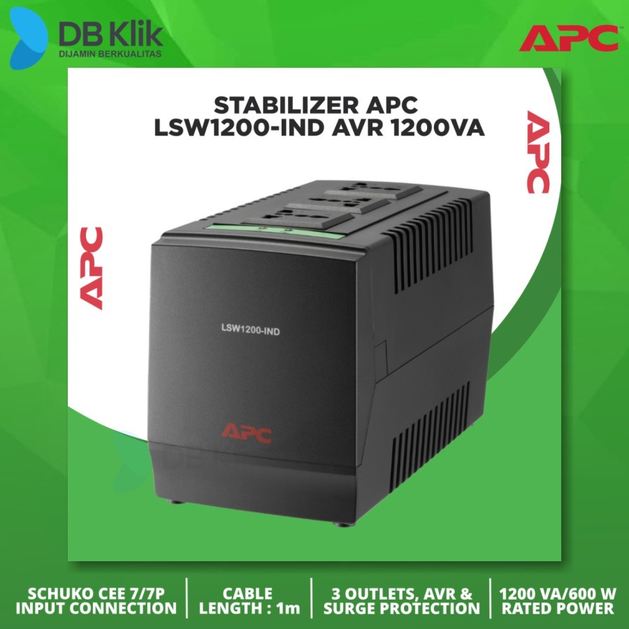 Stabilizer APC LSW1200-IND AVR 1200VA - APC Line-R LSW1200-IND