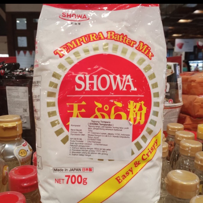 

Showa tempurako 700gr (tepung tempura)