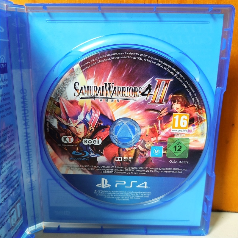 Samurai Warriors 4 PS4 Samurai Warriors 4 - II 2 Playstation PS 4 5 CD BD Game Games Samurai warrior warior wariors wariorr basara dynasty original asli game petualangan seru anak ori blue-ray disc ps4 ps5 samuraiwarriors iv 4 3 5 v vi iii perang