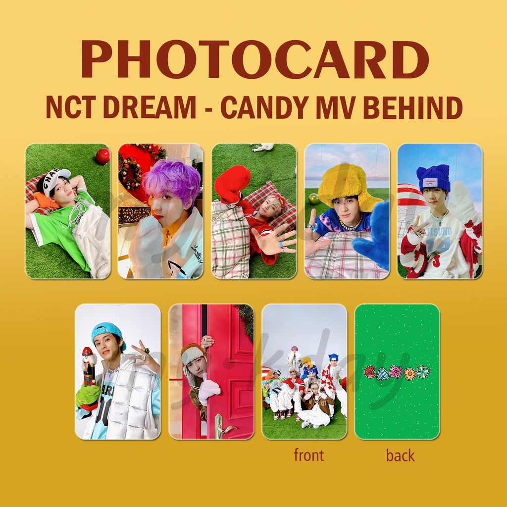 PC-1151, Unofficial Photocard NCT Dream Candy MV Behind 2 sisi