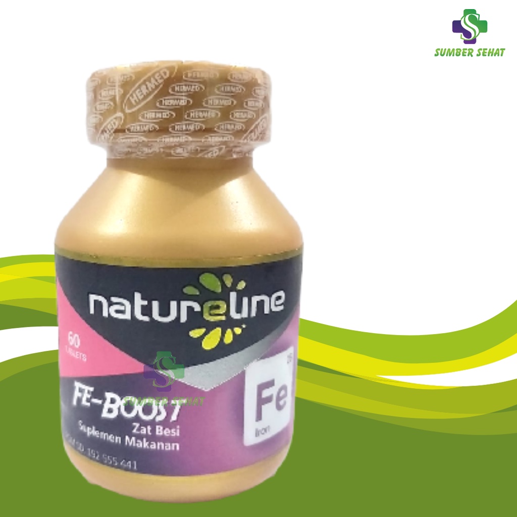 NATURELINE FEBOOST BOTOL 60 TABLET