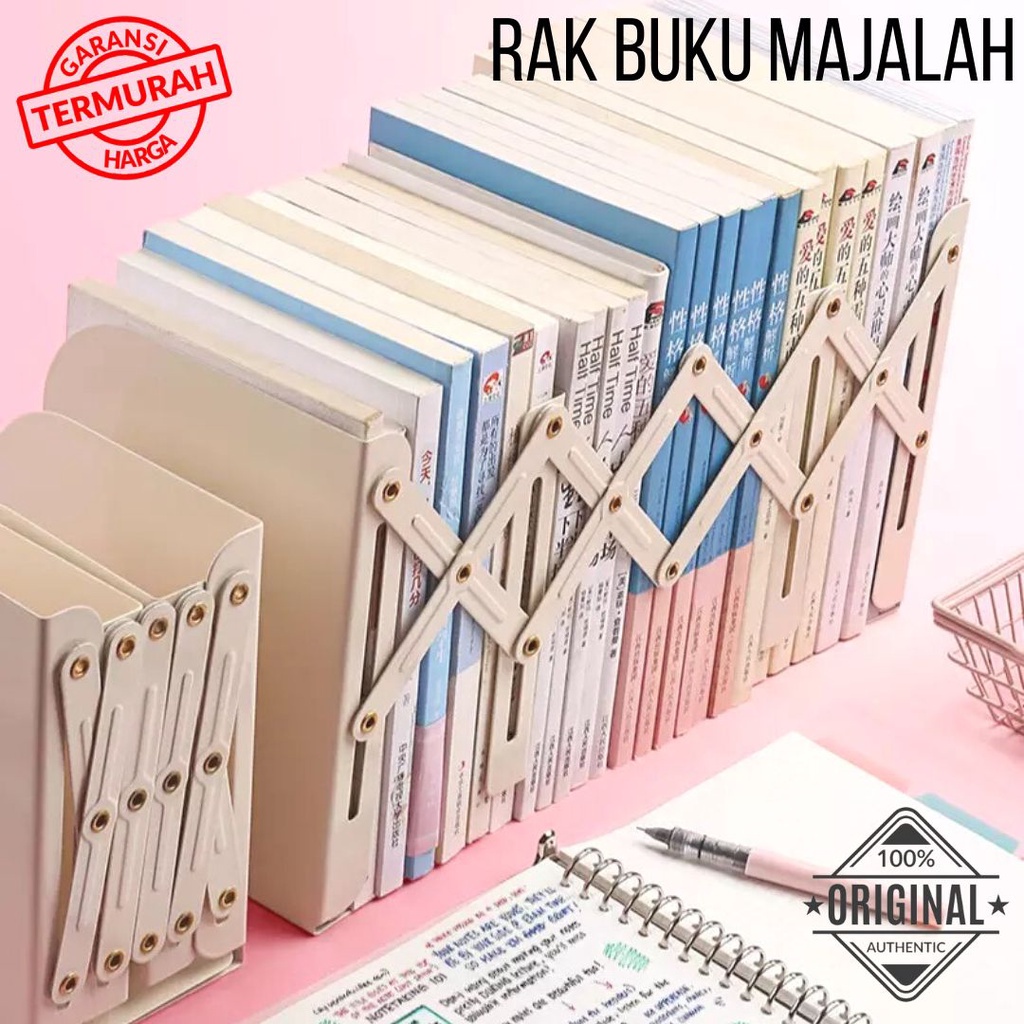 VS BG - Rak Buku Majalah Rak Box File Holder Magazine Book Newspaper Rack Box File Desktop Organizer