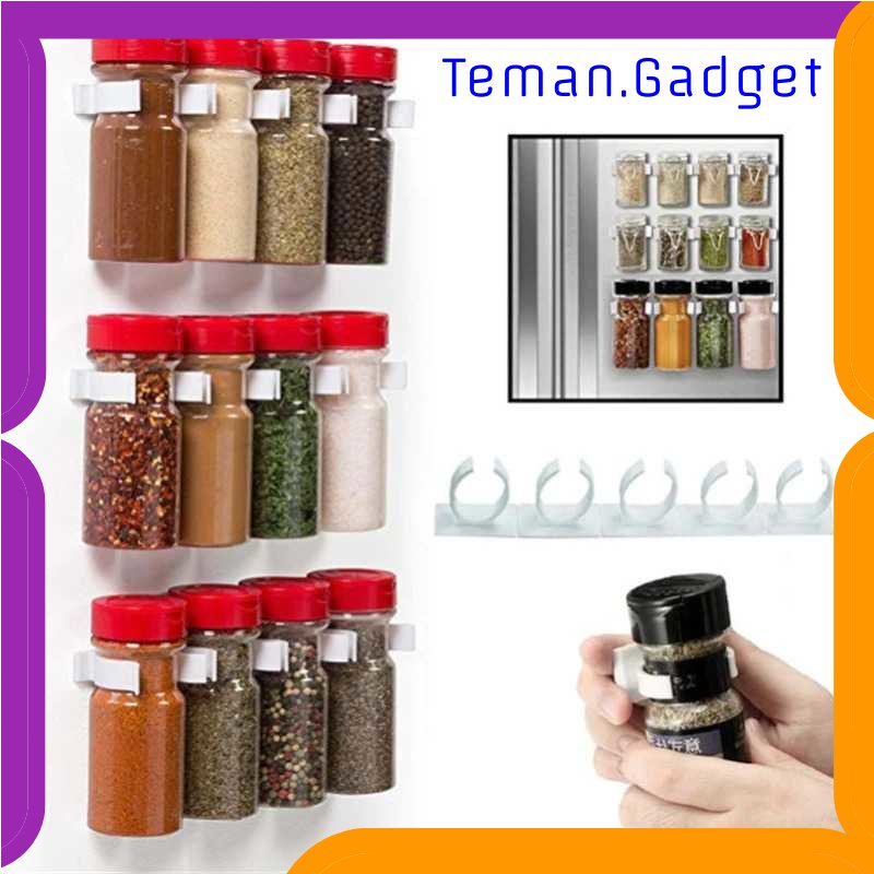 TG - DPR OIMG Rak Gantung Botol Bumbu Dapur Spice Bottle Storage Rack 2 PCS - G56