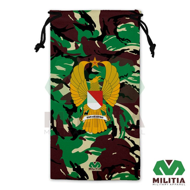 Tas serut kecil TNI AD Tempat kacamata