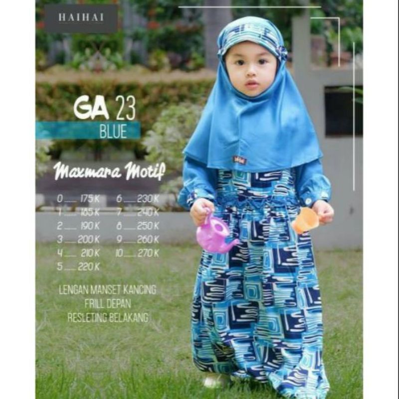 GAMIS HAITWO GM 23 XXL / GAMIS ANAK HAITWO GA 23 SALE