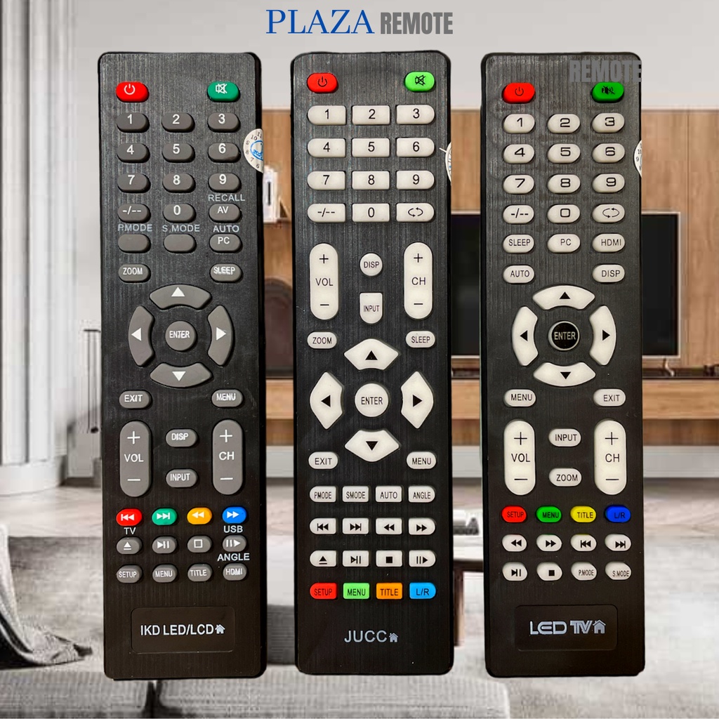 REMOTE TV LED JUC UNIVERSAL LANGSUNG PAKAI