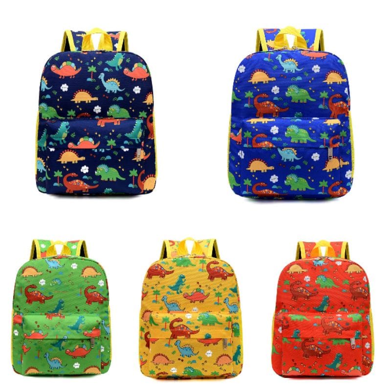 Tas Ransel Anak Unisex / Tas Sekolah Anak Unisex / Tas Dinosaurus