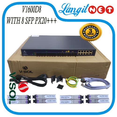 VSOL V1600D8 8 Ports EPON OLT