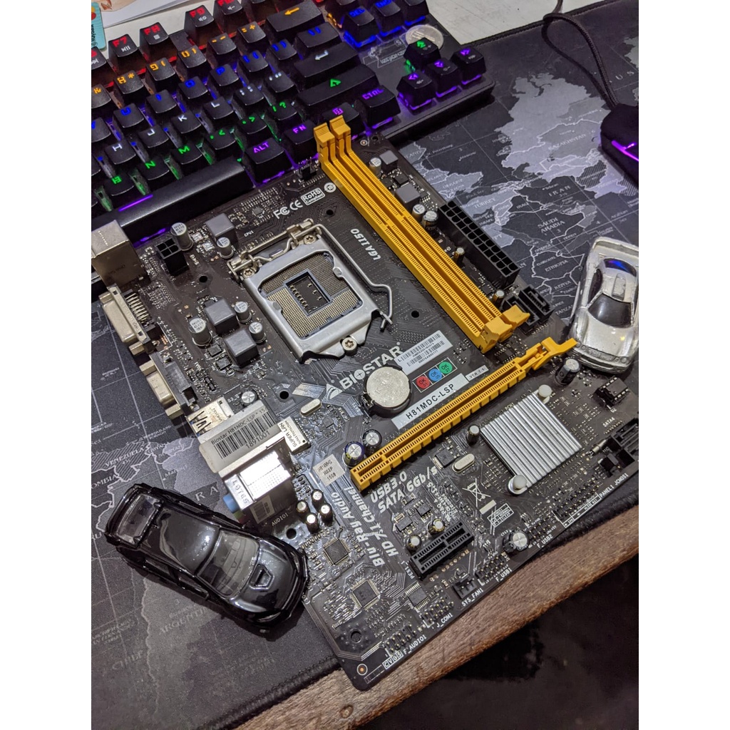 Motherboard Biostar DDR3 LGA 1150 | H81MHV3