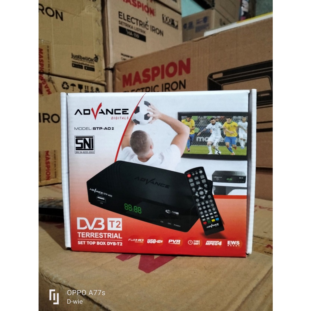 Advance Set Top Box Advance STB DVB-T2 STP A02