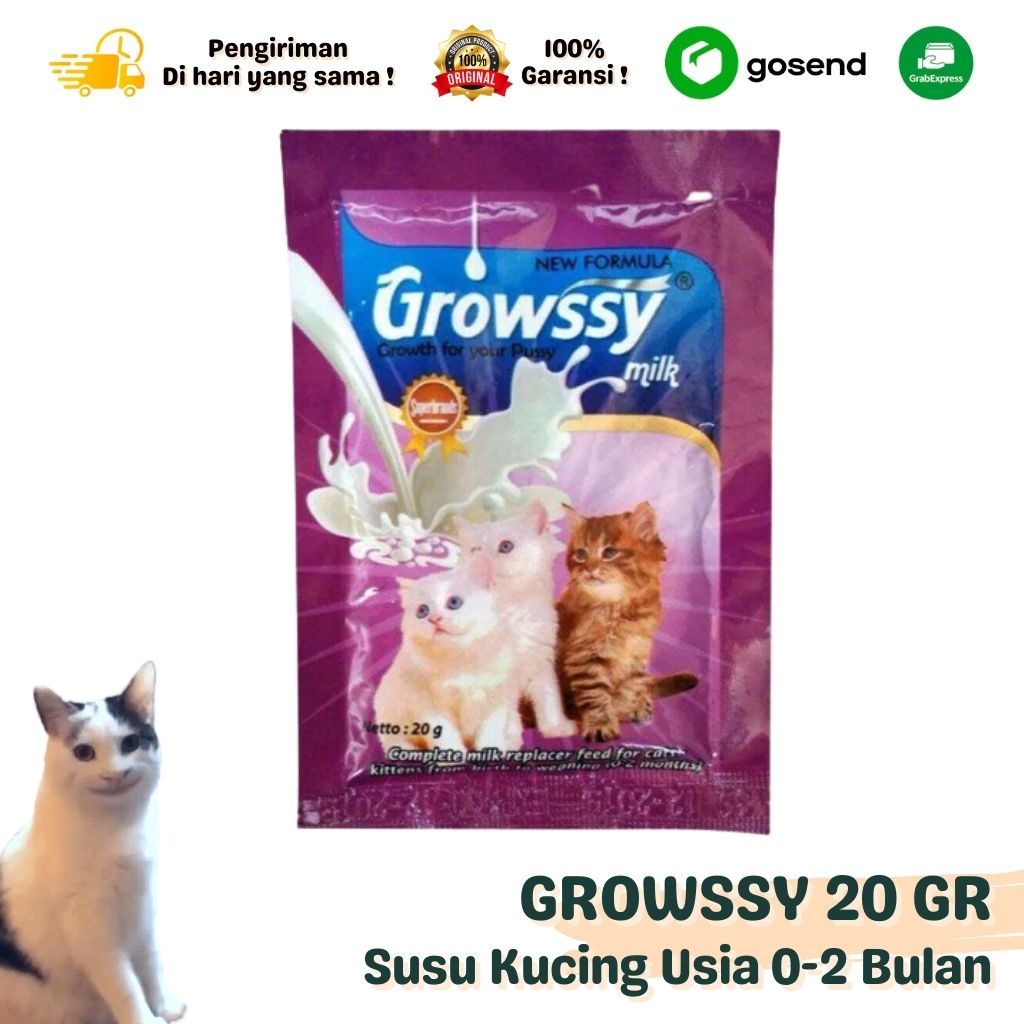 SUSU KUCING GROWSSY ORIGINAL HARGA WAJAR