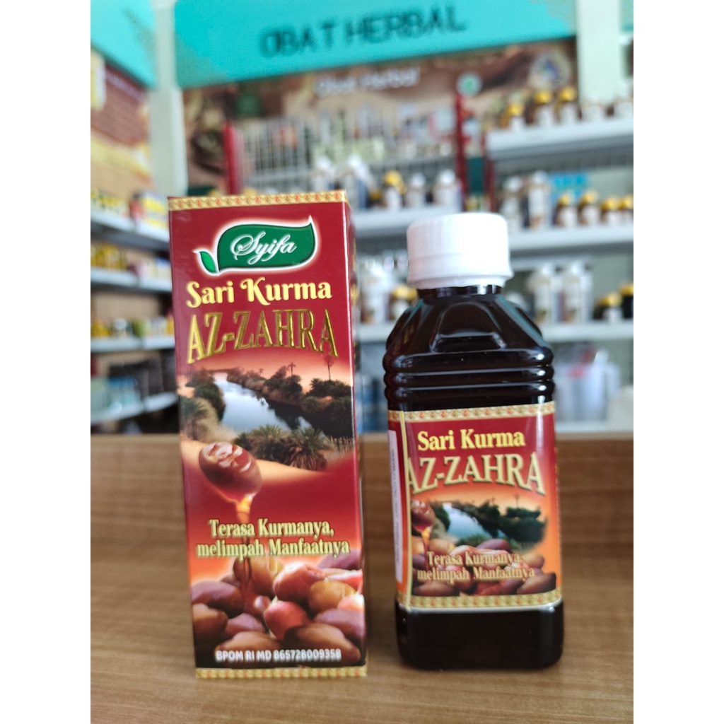 

Sari Kurma Azahra Az- Zahra Sari Kurma Premium Az Zahra 330 gram