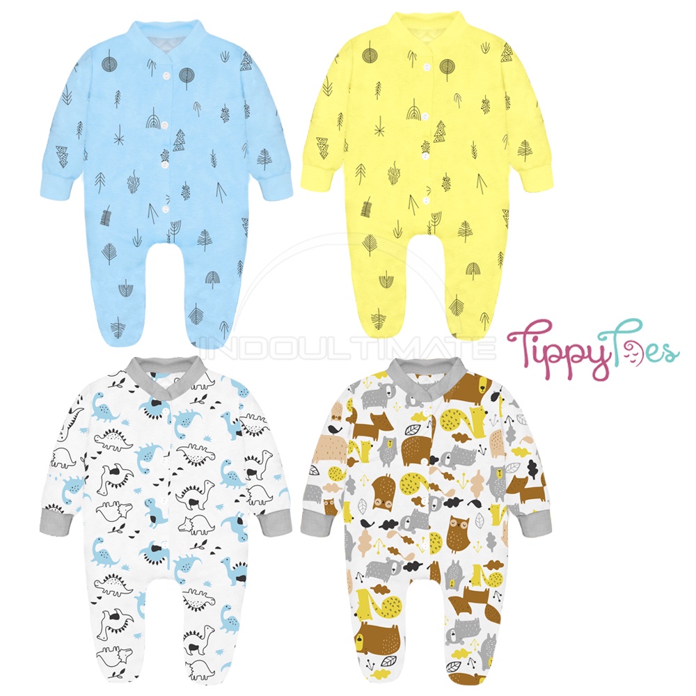 SNI Katun Baju Sleepsuit Jumpsuit jumper Piyama panjang tidur bayi kaki buka tutup Model baru 2023 Murah atasan kaos singlet romper bodysuit bayi paket kado hampers perlengkapan baju hangat bayi baru lahir laki laki perempuan newborn  BC-021KK BC-031KK