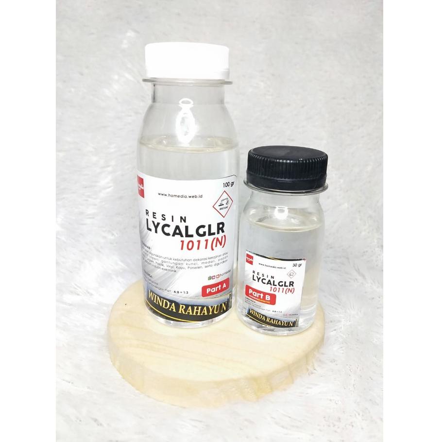 

CK8463 Resin Lycal Lical Bening Lentur 1011 Name Tag Papan Nama 100 ml tii89