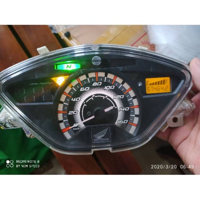 Spidometer speedometer supra x 125 batman