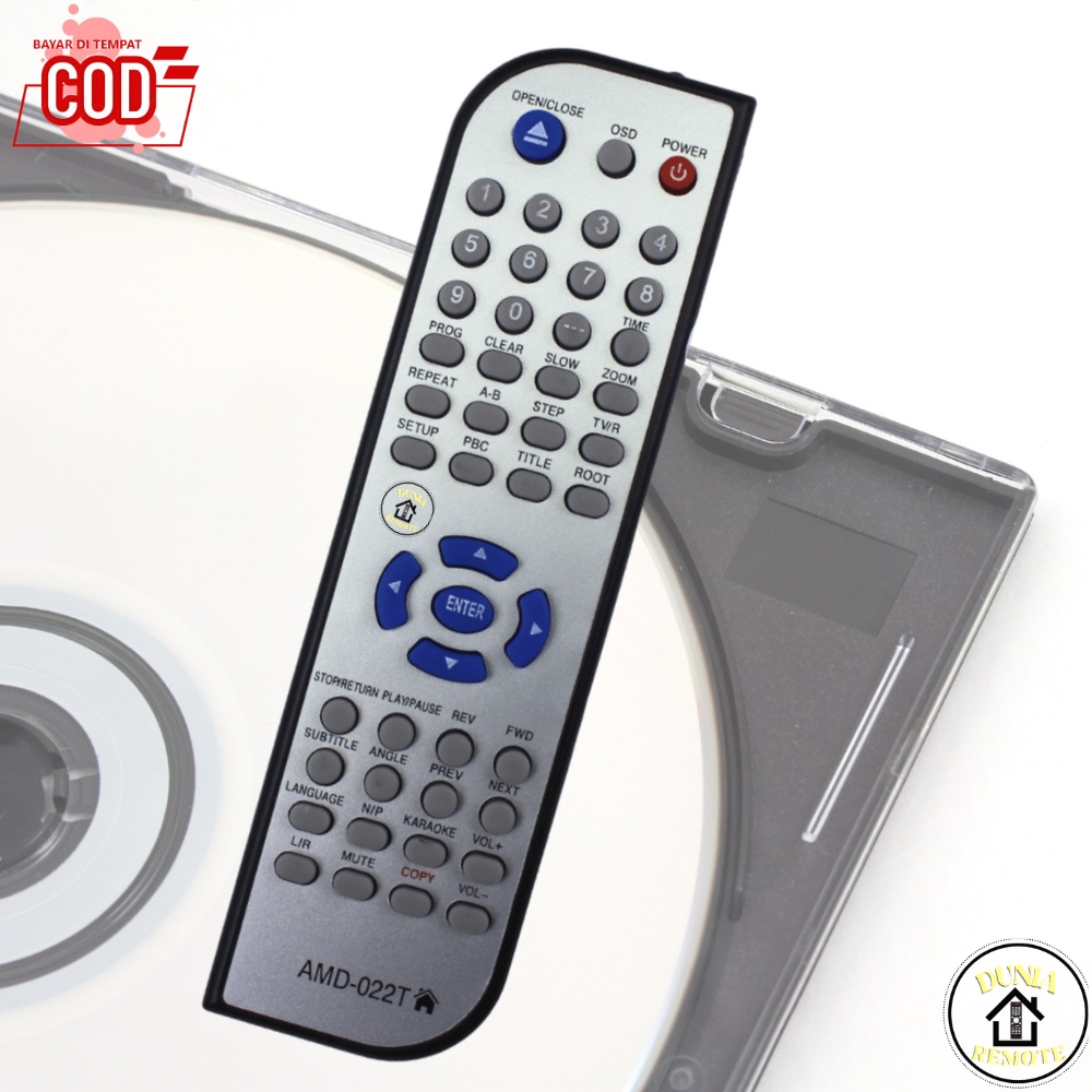 Remote DVD NIKO SKYTRON Amd-022t tanpa setting