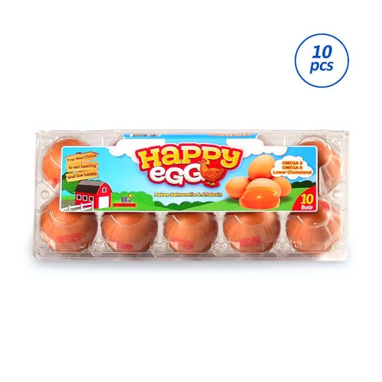 

Telur Ayam Omega Happy Egg 10 Butir Kaya Nutrisi