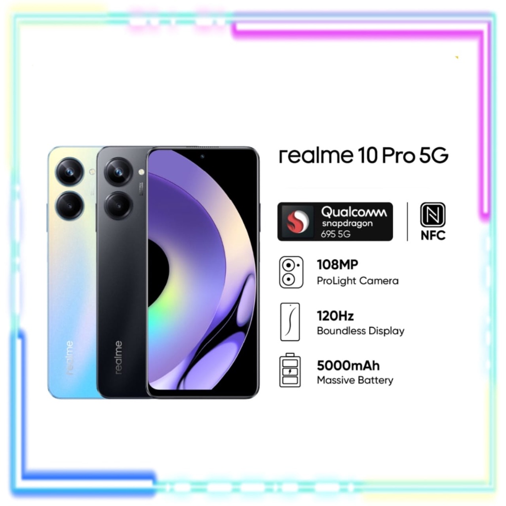 REALME 10 PRO PLUS 5G 12/256 &amp; REALME 10 PRO 5G 8/128 &amp; 8/256 NEW GRS RESMI