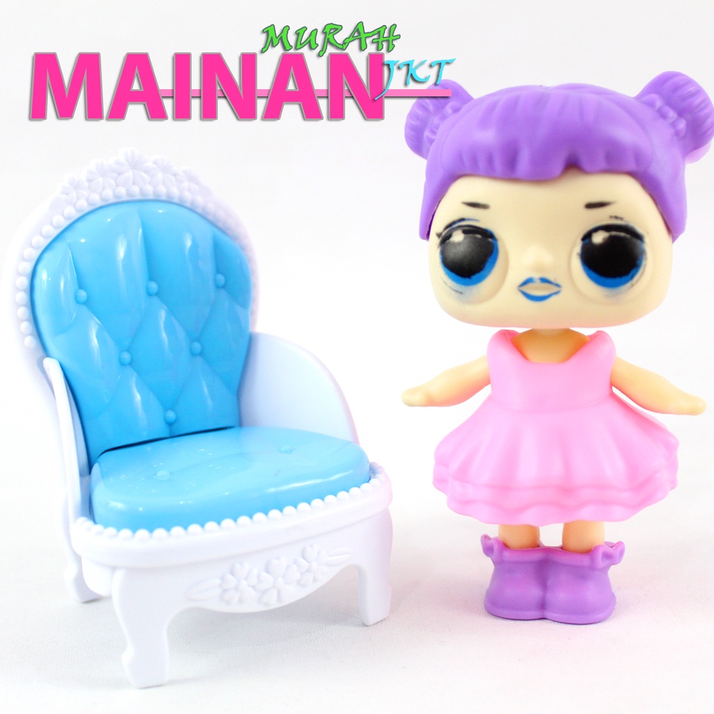 MAINANKEI MAINAN ANAK MURAH MAINAN PEREMPUAN BONEKA LOOL MO02 MC SURPRISES LENGKAP DENGAN PLAYGROUND