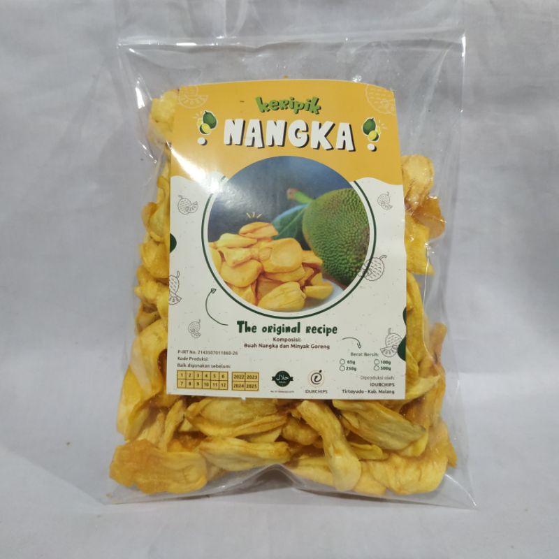 

Keripik Nangka KW1 Asli Khas Malang Kemasan 250 gr Manis