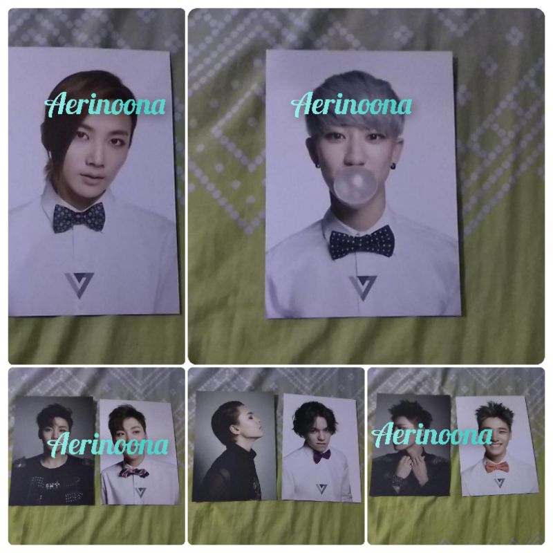 [Ready Stok] Postcard Seventeen 1st Mini Album - 17 Carat