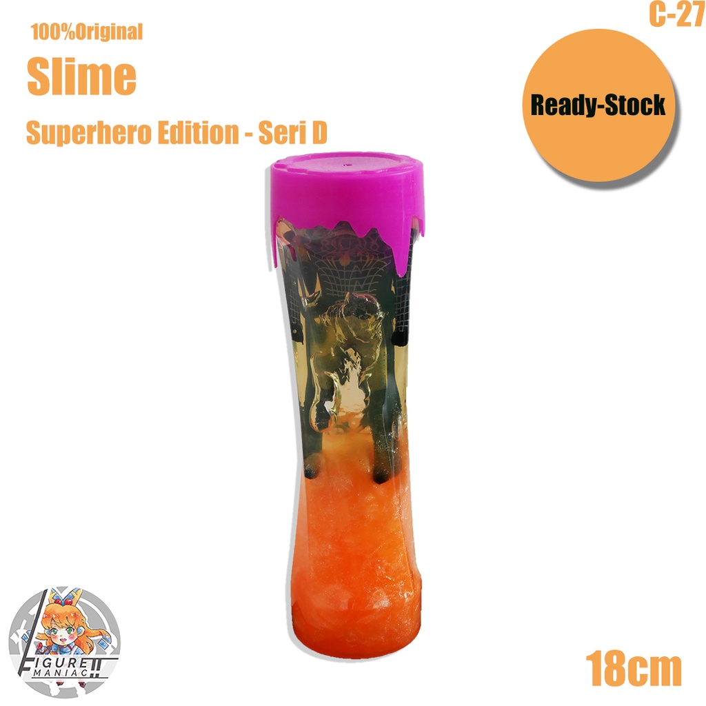 Mainan Anak - Slime Squishy Slime Superhero Edition Import Premium Slime Lucu Cute Slime Aman Crystal Mud Superhero