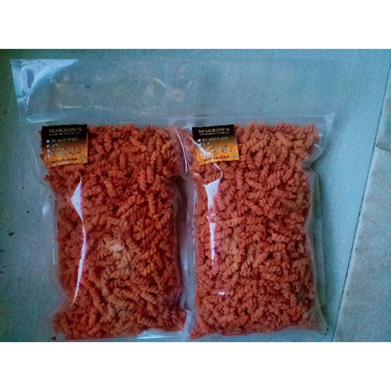 

Makaroni spiral 500 gram. Makaroni spiral 1/2 kg