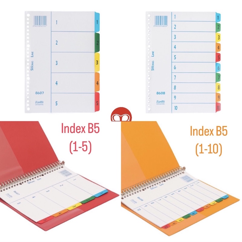 

Index Mylar B5 8607 8608 5 Pages 10 Pages