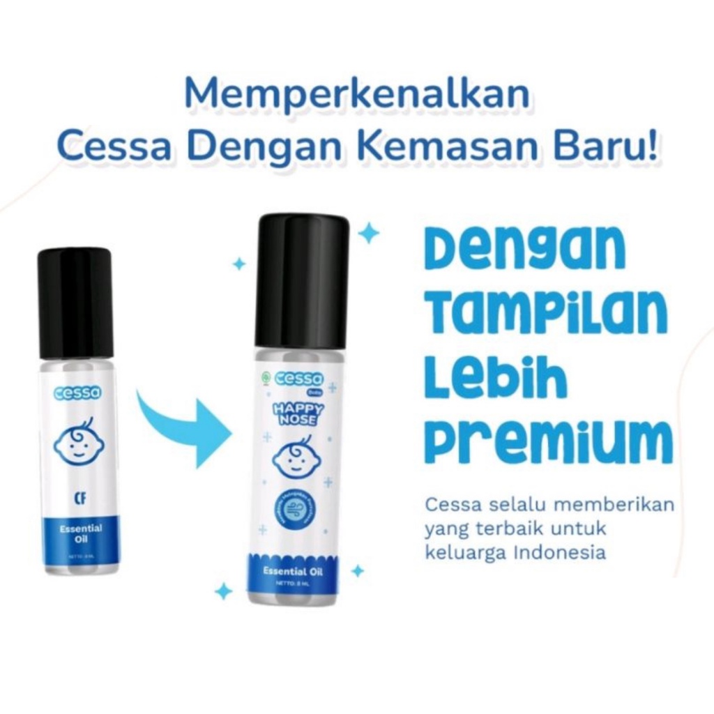 Cessa BABY Natural Essential Oil Roll On (0-3 Tahun) 8ml