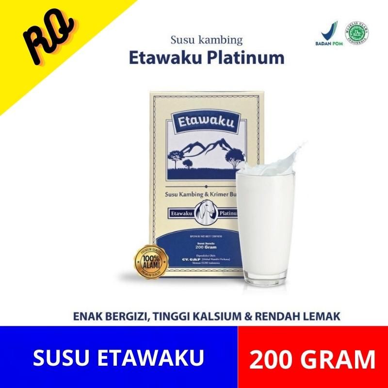 

ETAWAKU PLATINUM - Susu Kambing Etawa & Krimer Nabati Bubuk - Susu Anak dan Dewasa Menjaga Kesehatan Sendi Dan Tulang