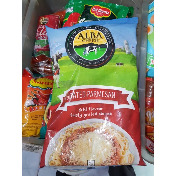 

ALBA GRATED PARMESAN CHEESE/PARMESAN BUBUK REPACK