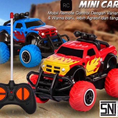 

Dijual Mainan mobil remot kontrol bentuk unik dan aman rc car toys SNI Diskon