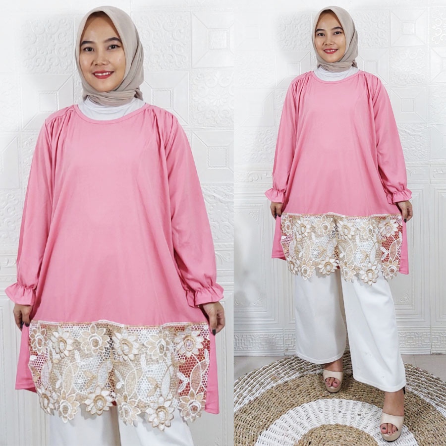 JUMBO 7198 DRESS CORLA TERESA RENDA WANITA GL FASHION