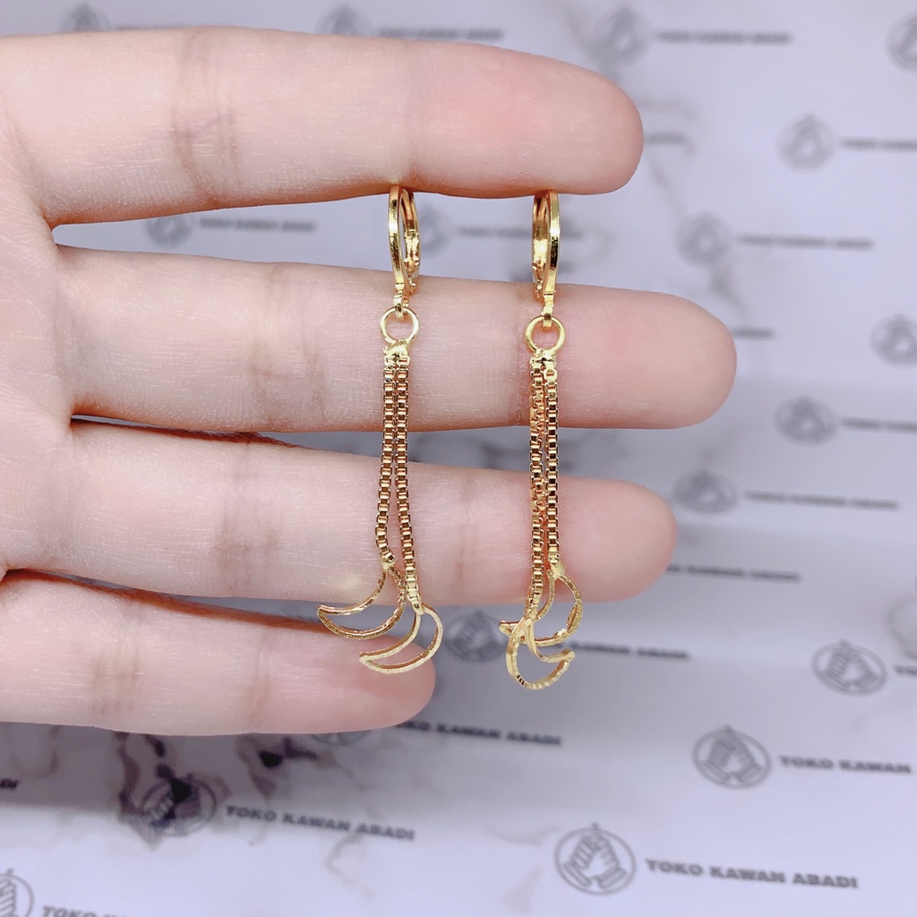 Anting Xuping Gold Perhiasan Fashion Wanita Permata Disco *05