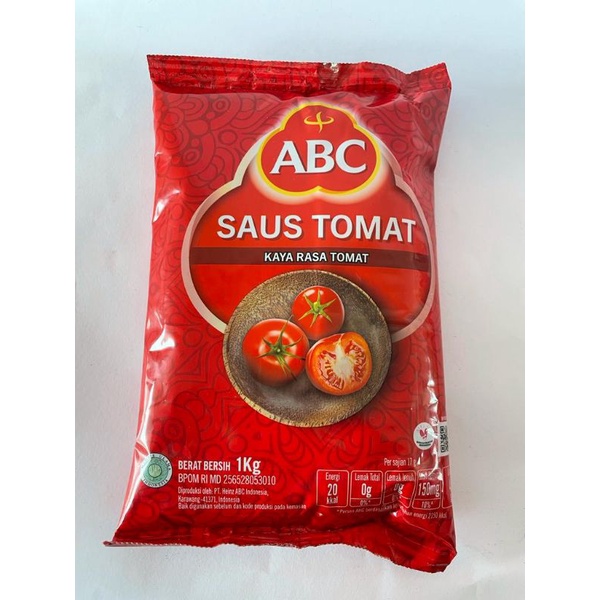 

ABC Saus Tomat 1kg (MOHON CO PACKING TERPISAH!!!)