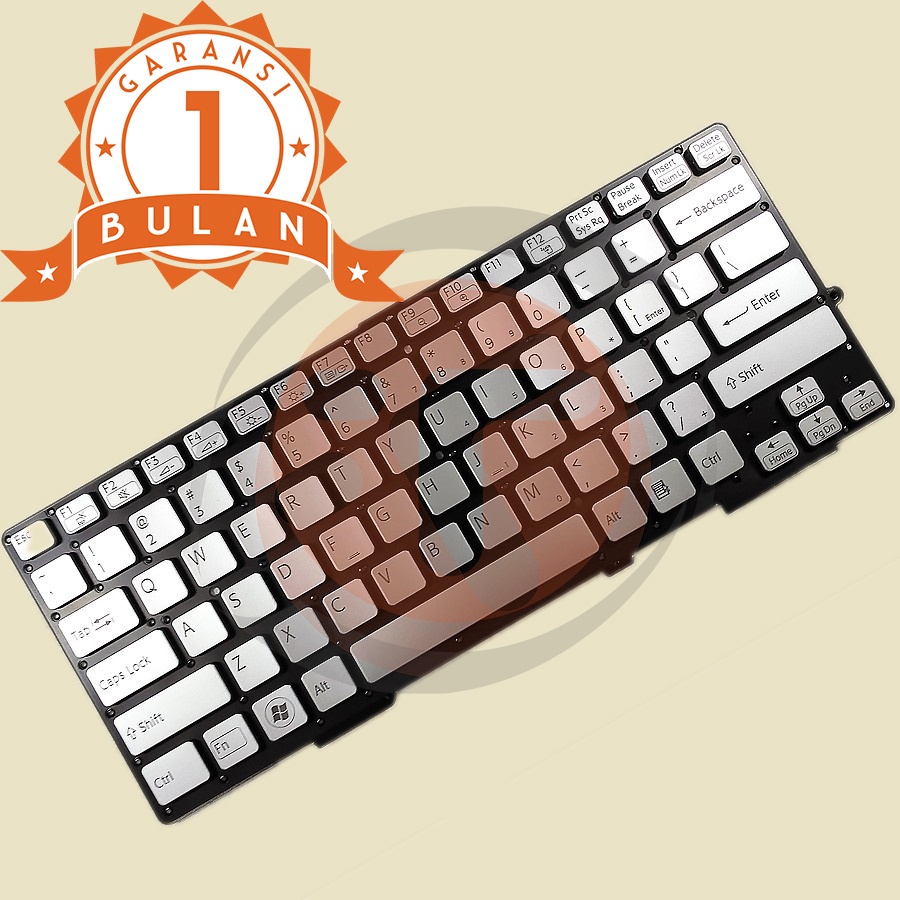 Keyboard Sony Vaio SVE13 SVS13 - Silver