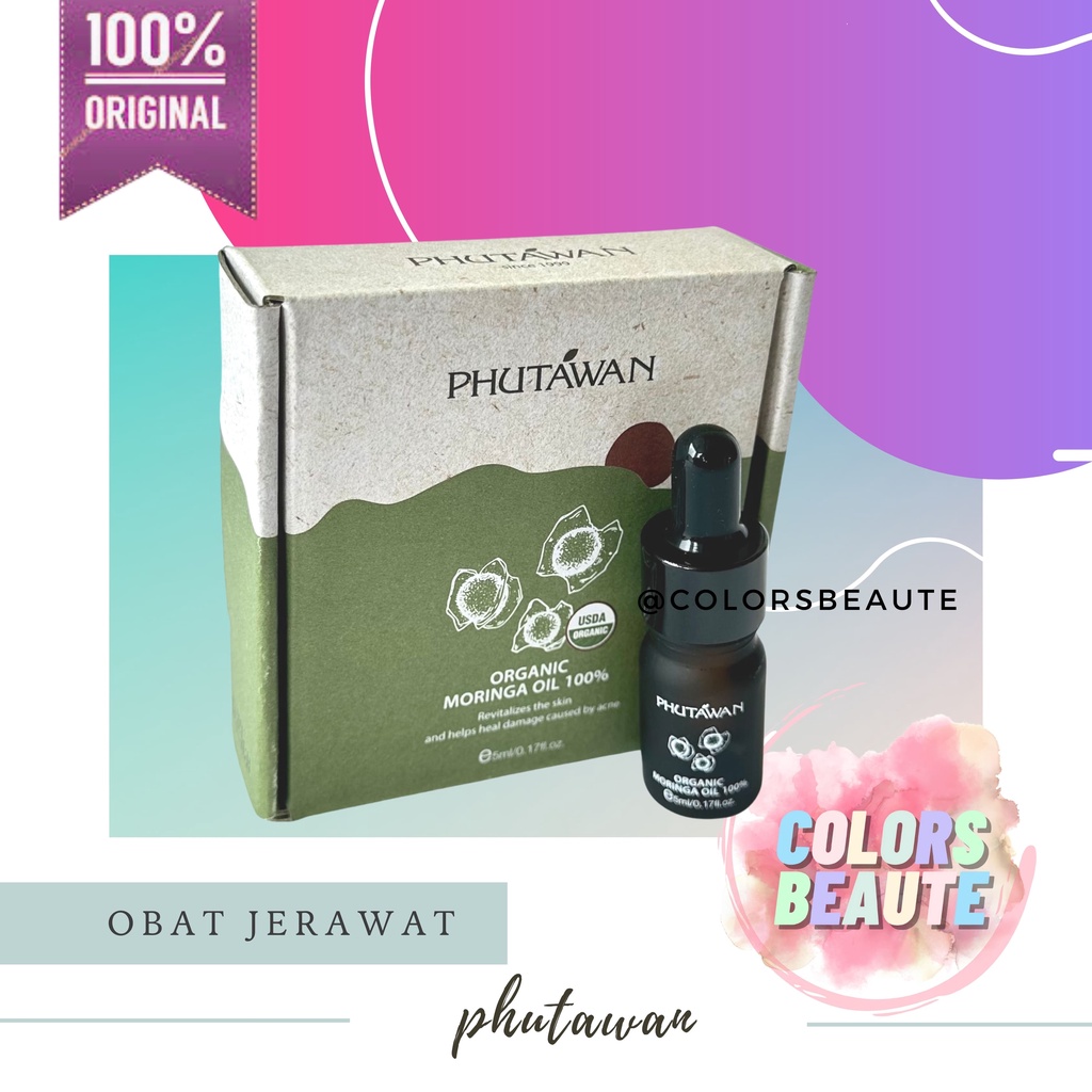 Phutawan Organic Moringa Oil / perawatan kulit dan rambut