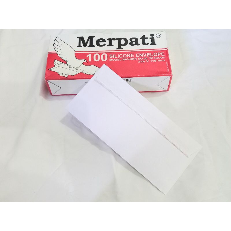 

Amplop Putih Merpati Lem no.90