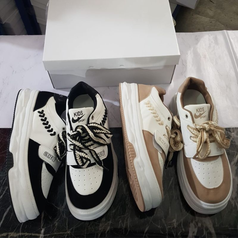 [COD] 3013 Sepatu Wanita Import BRK Sneakers