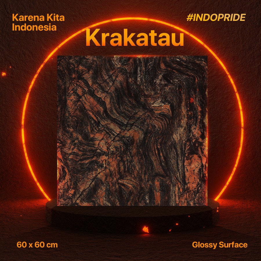 GRANITE MERAH PUTIH 60x60 cm - MP60SG053 - KRAKATAU