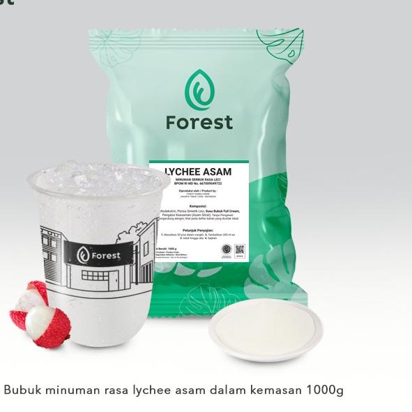 

Promo [HJ6] Bubuk Minuman LYCHEE SQUASH Powder 1000 g - FOREST Bubble Drink