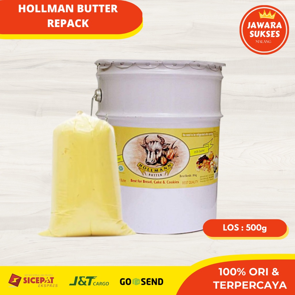 

Hollman Butter 500 gr | Holman Butter Repack Los ASLI