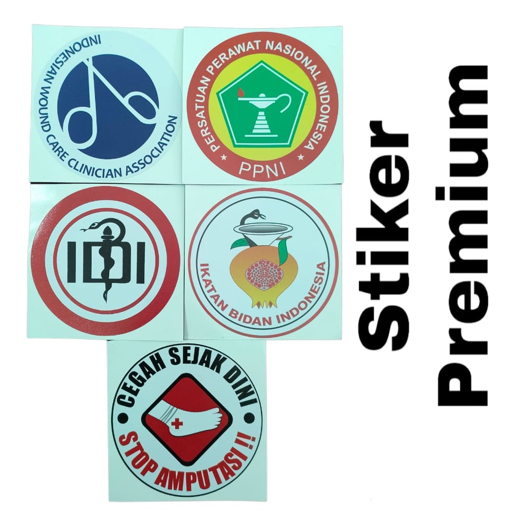 

Stiker Premium IDI / Stop Amputasi / IWCCA / IBI / PPNI / PDPI