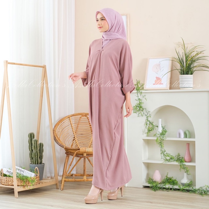 Kaftan Crincle Airflow Gamis Kaftan