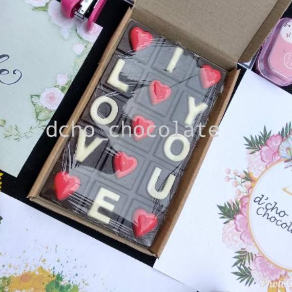 

Termurah✔️Cokelat valentine anniversary " I Love You
