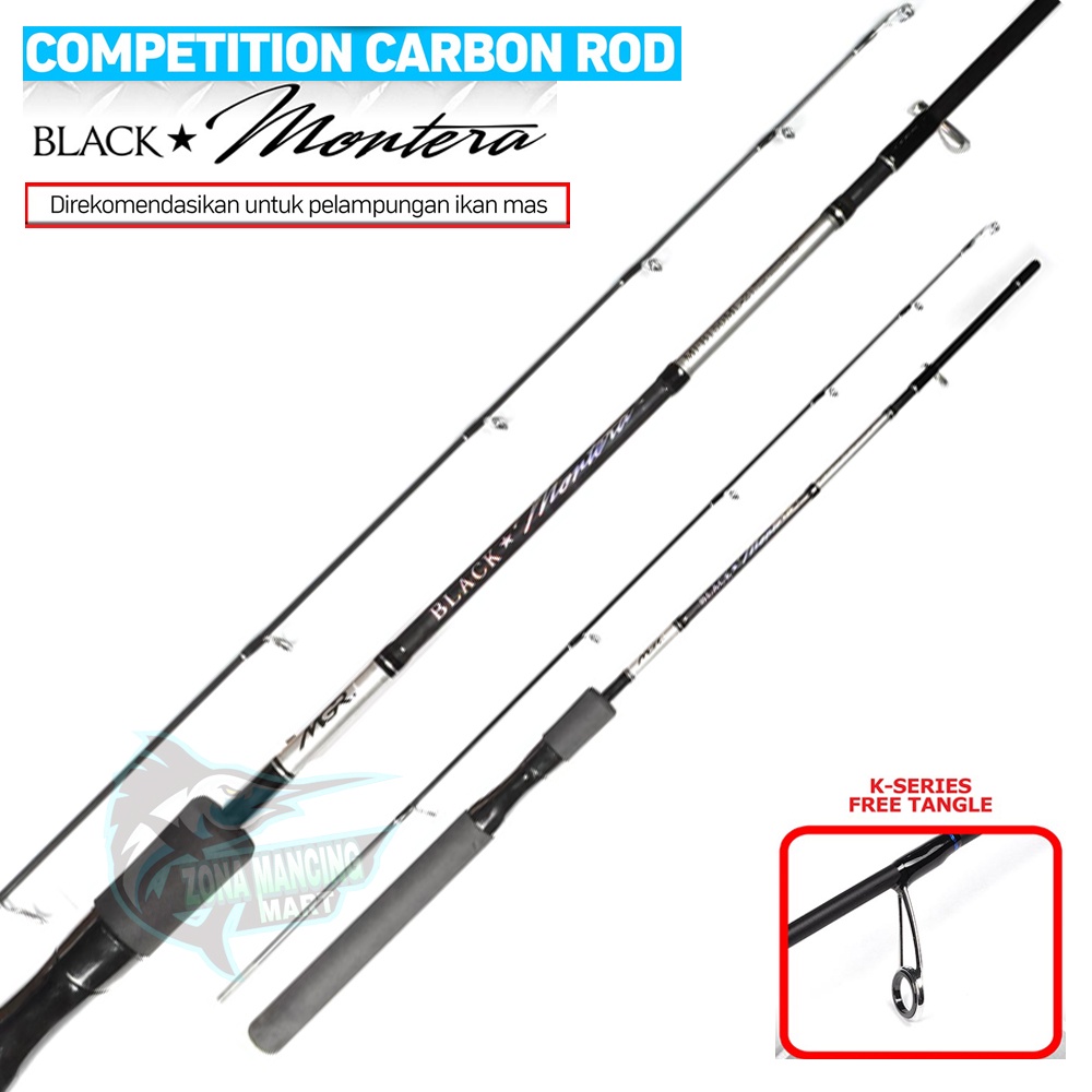 JORAN MAGURO BLACK MONTERA 150 - 165 - 180ML PELAMPUNGAN IKAN MAS SPINNING CARBON ALAT PANCING