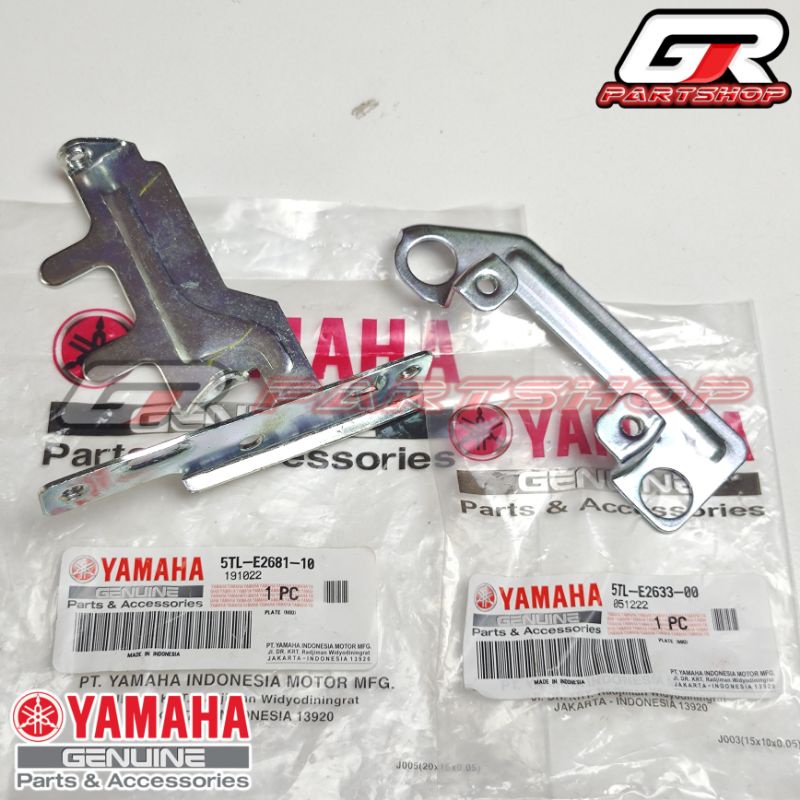 plat besi dudukan koil luar mio sporty smile soul fino ori ygp original yamaha breket coil