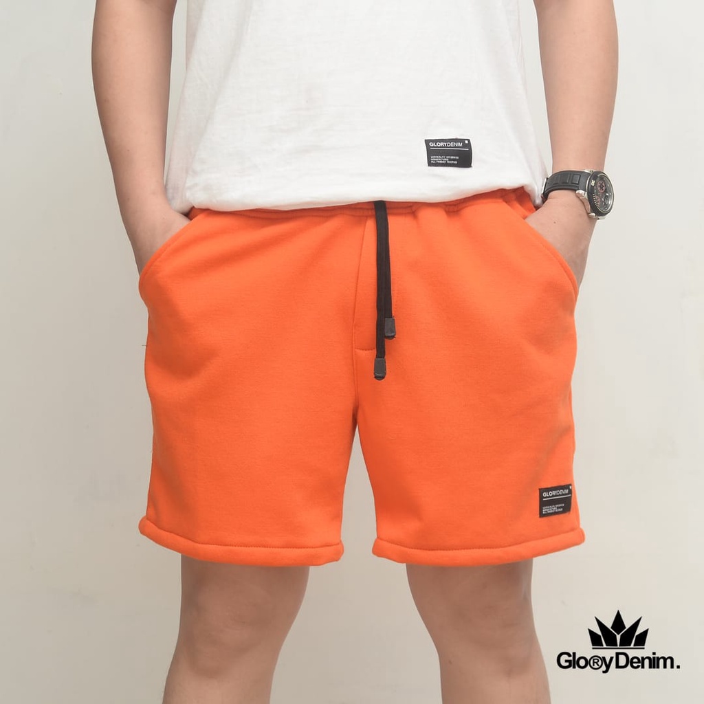 Glory Celana Pendek Pria Wanita Boardshort Orange