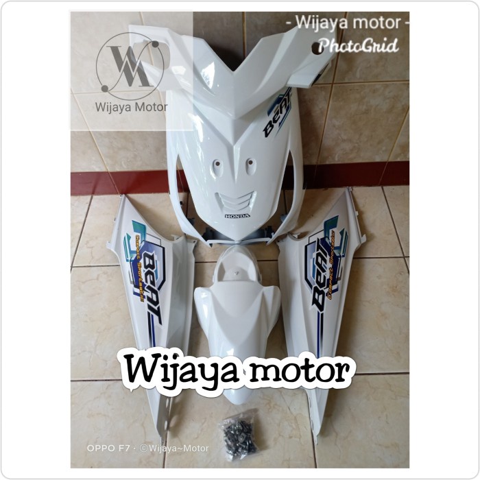 coverbody full bodi halus beat karbu 2008-2009 plus baut full bodi   wijaya motor