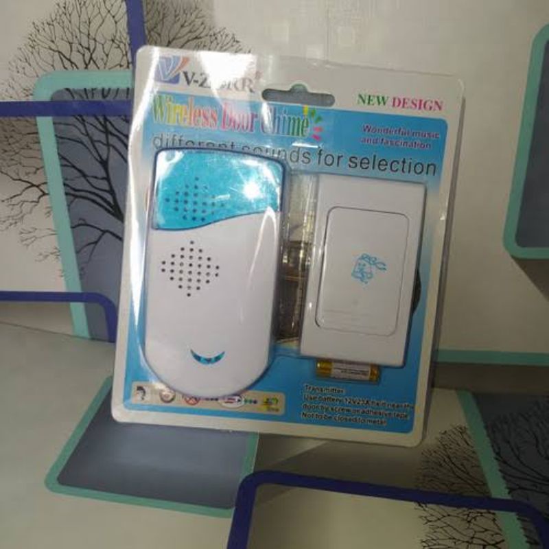 Bell Alarm Pintu Wireless V-Zorr